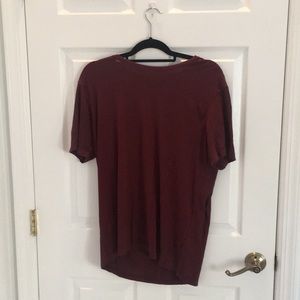 Burgundy H&M T-shirt